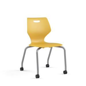 9to5 Seating, Ideal for the classroom, Bell's flex back shell is comfortable and durable. Available in 10 colors, its frame