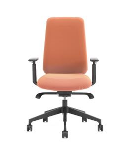 HAWORTH, Aloha Active chair features a recline mechanism that responds to user’s weight with minimal adjustments. With less